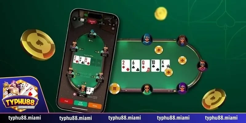 Tập trung vào các lá bài trên bàn